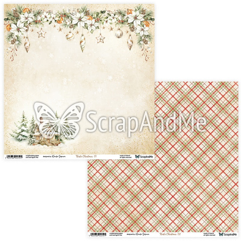 ScrapAndMe - Rustic Christmas 12x12