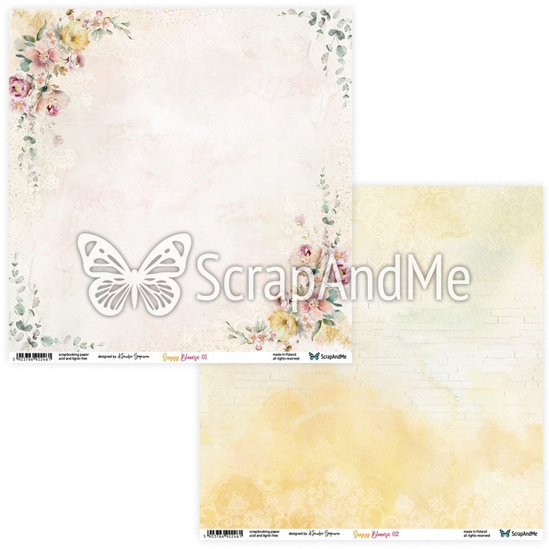 Scrapandme - SunnyBloms 12x12" 1-2