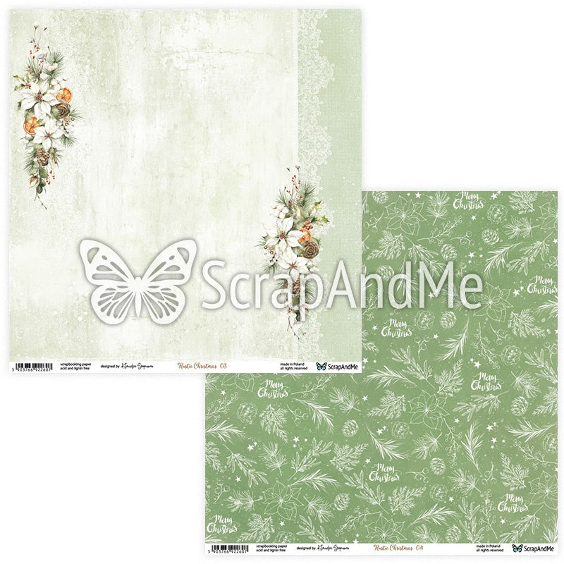 ScrapAndMe - Rustic Christmas 12x12