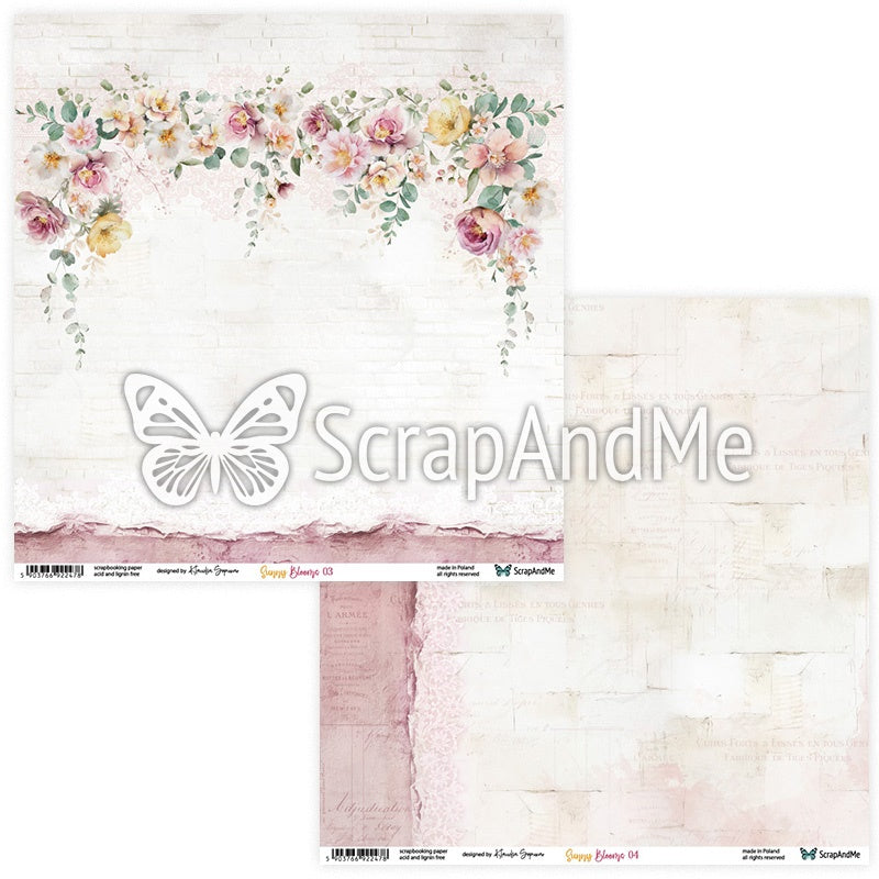 Scrapandme - SunnyBloms 8x8"