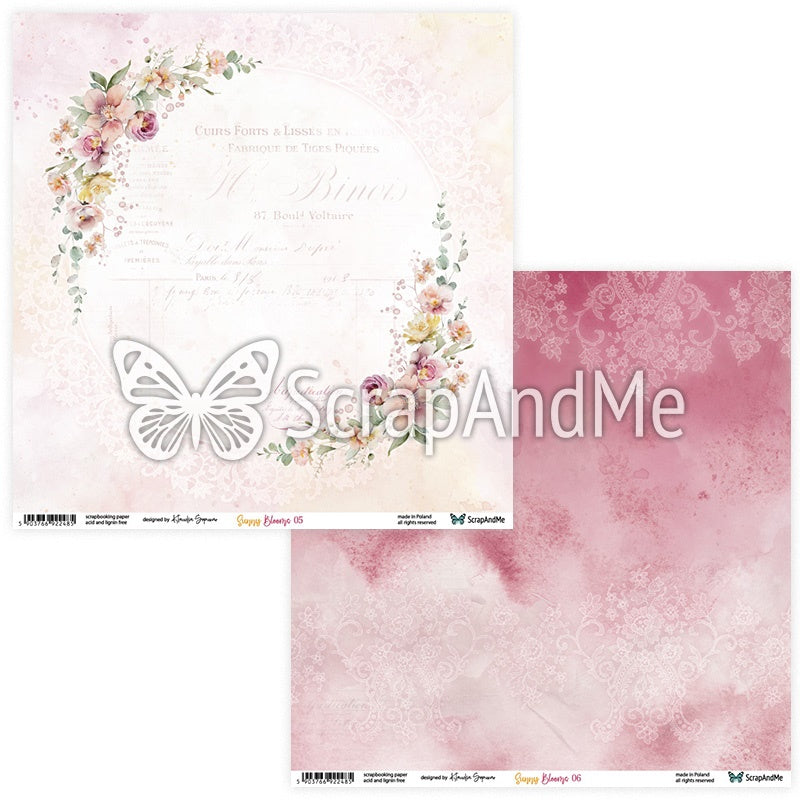 Scrapandme - SunnyBloms 8x8"
