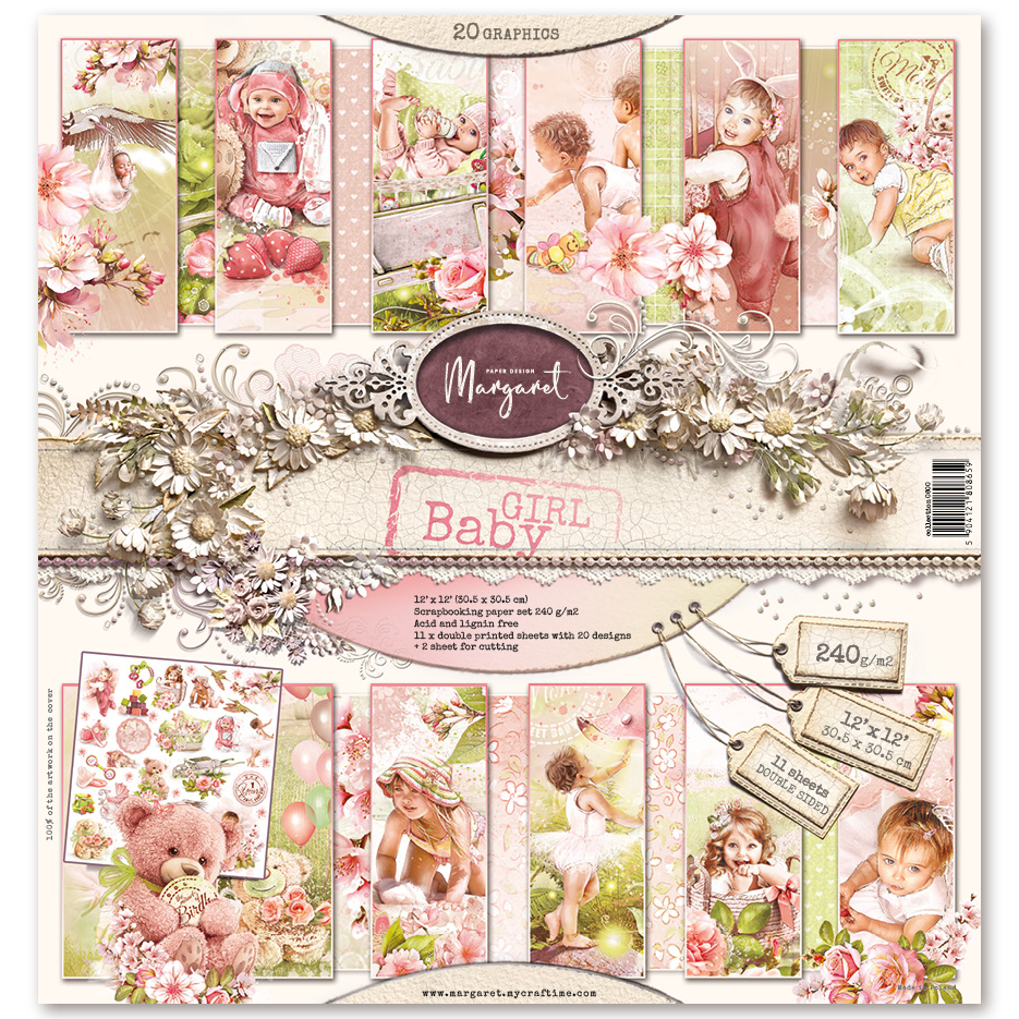 MyCrafTime - Baby Girl 12x12"