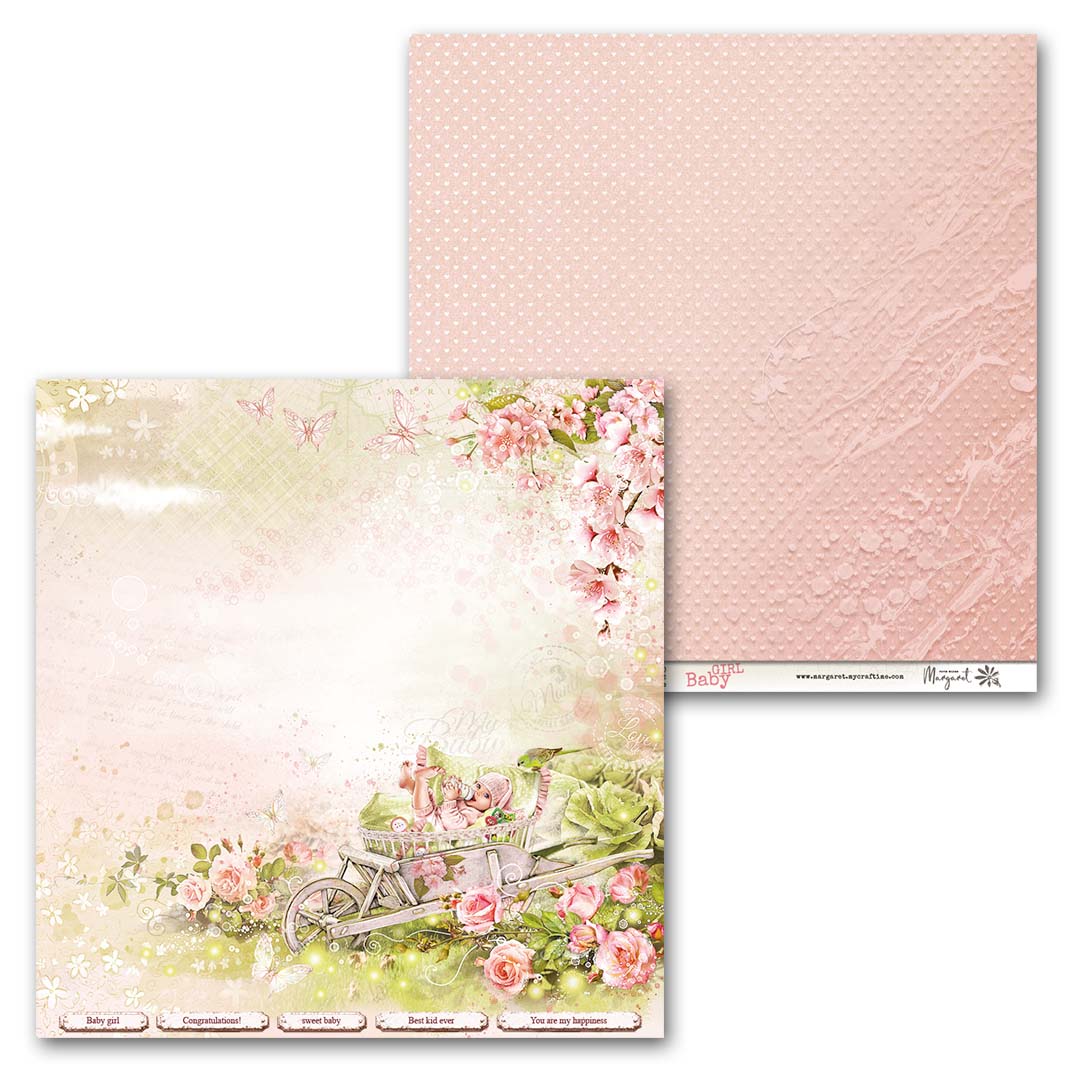 MyCrafTime - Baby Girl 12x12"