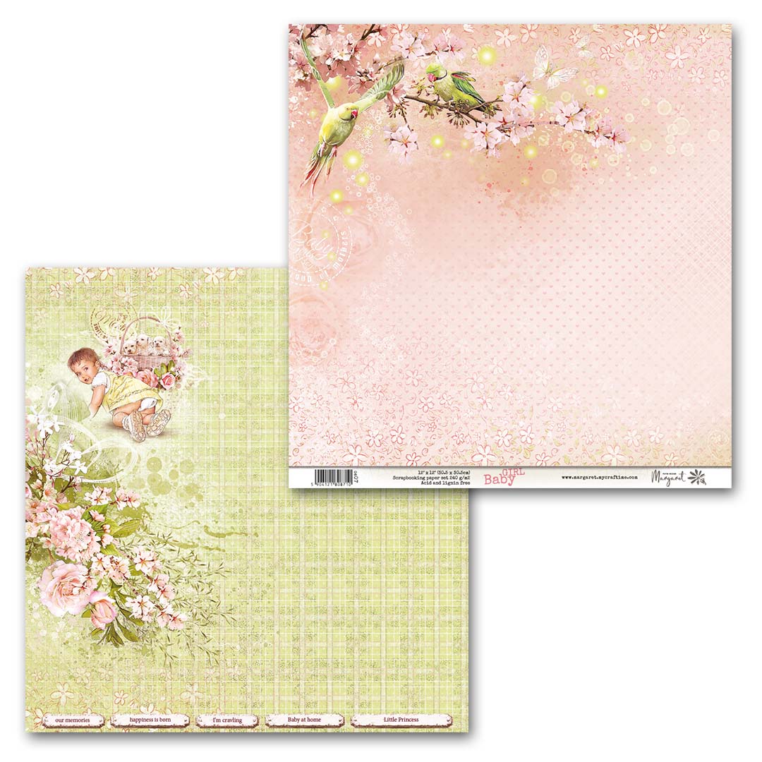 MyCrafTime - Baby Girl 12x12"