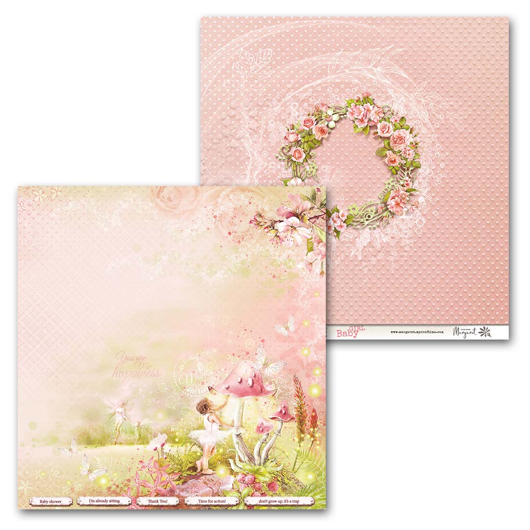 MyCrafTime - Baby Girl 12x12"