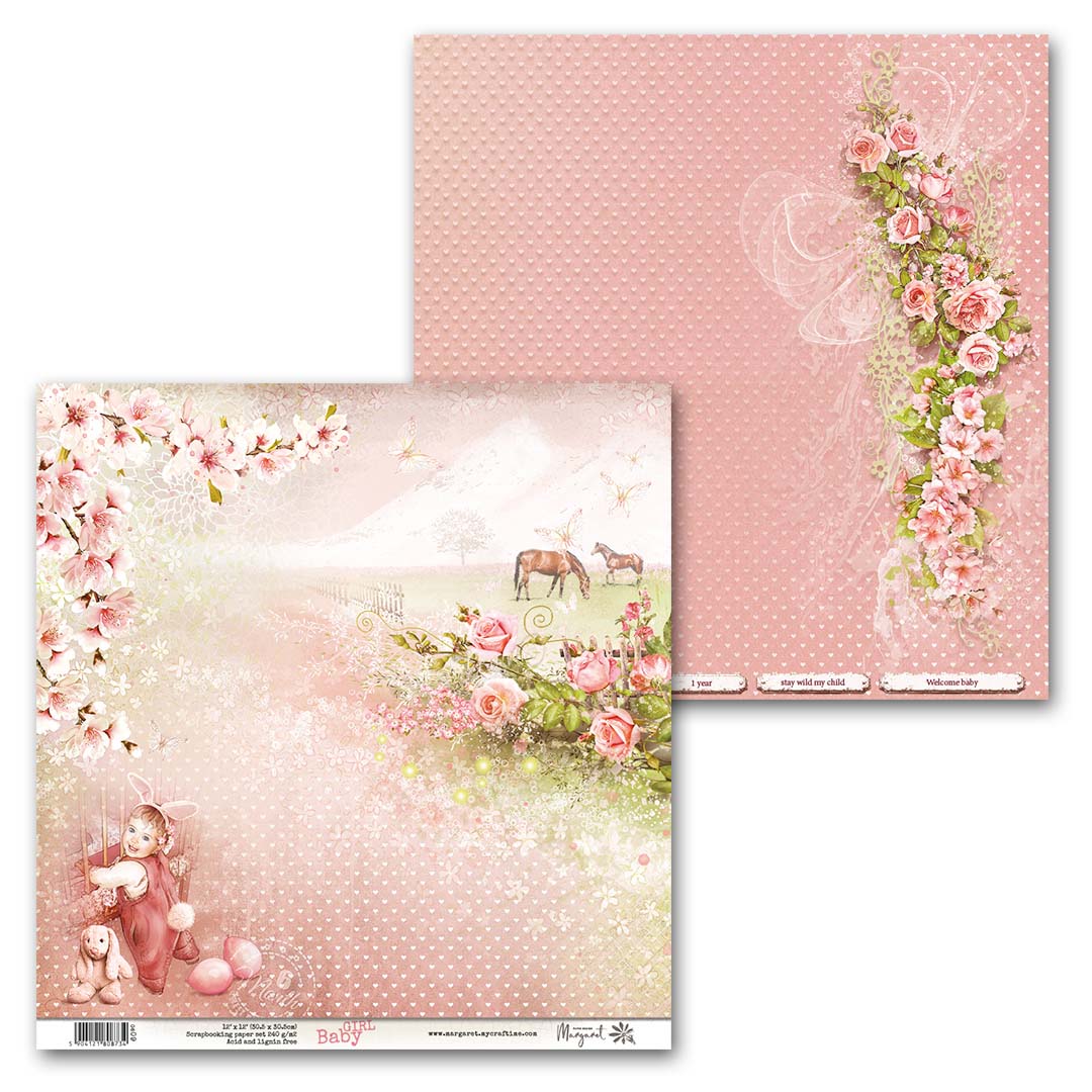 MyCrafTime - Baby Girl 12x12"
