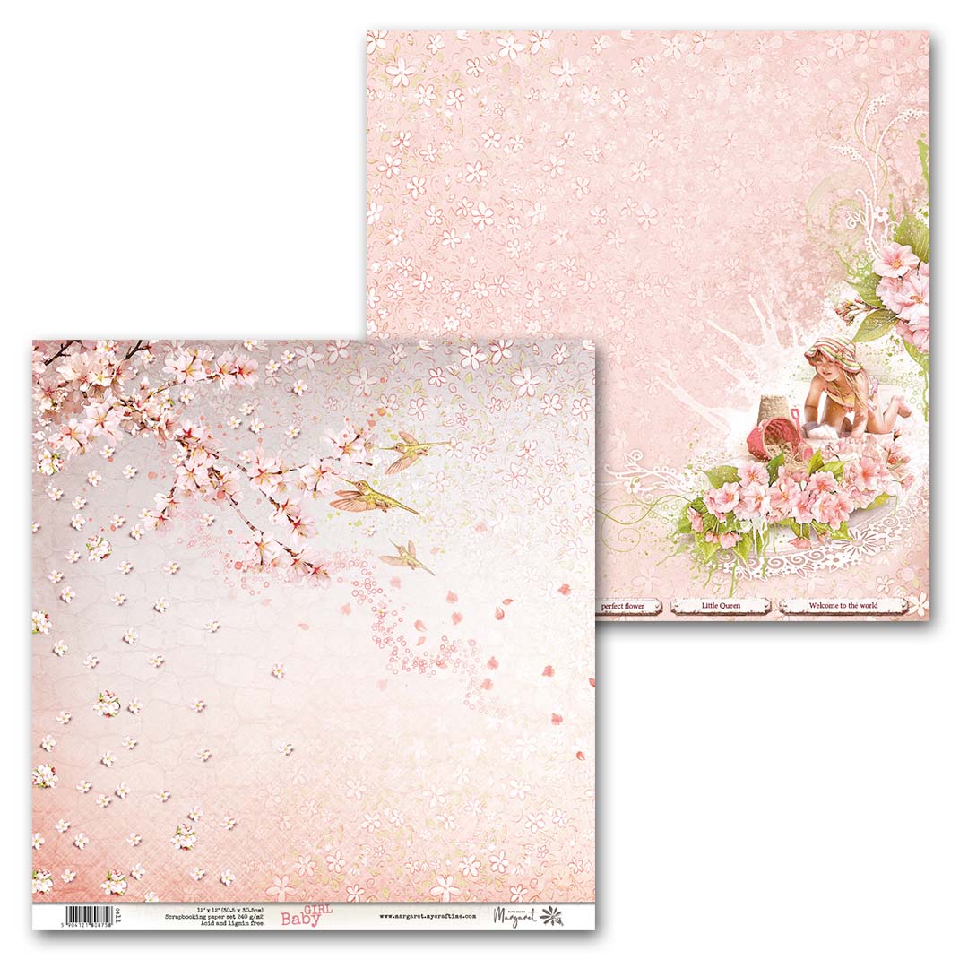 MyCrafTime - Baby Girl 12x12"