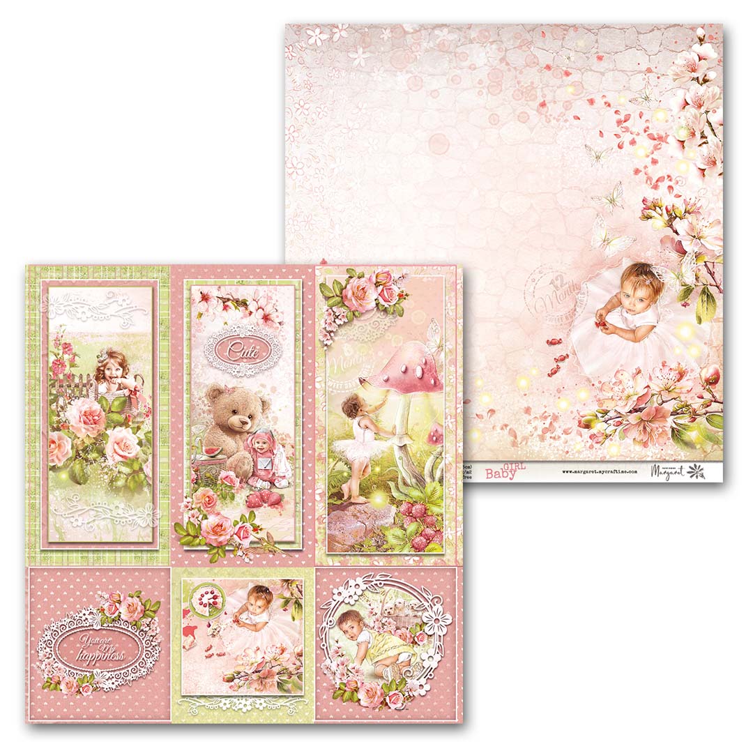 MyCrafTime - Baby Girl 12x12"