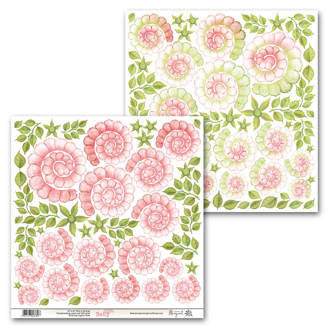 MyCRAFtime - Baby Girl - Roses