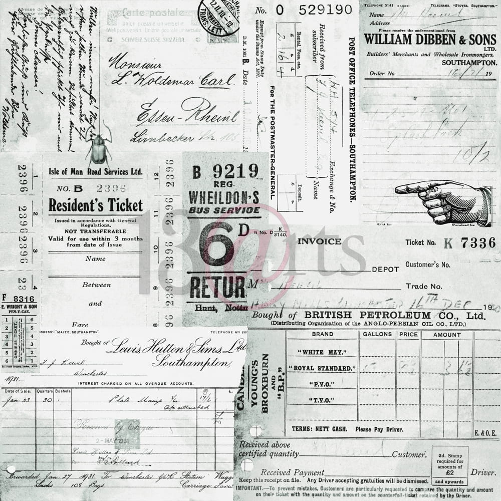13arts - Back in Time 6x6"