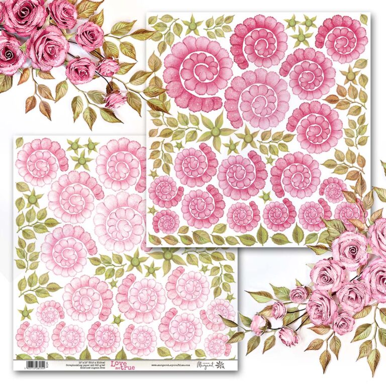 MyCrafTime - Love me true - roses 1