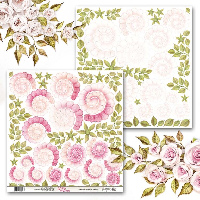 MyCrafTime - Love me true - roses 2