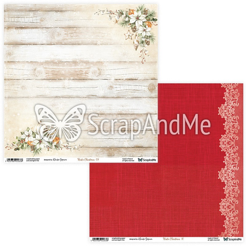 ScrapAndMe - Rustic Christmas 12x12