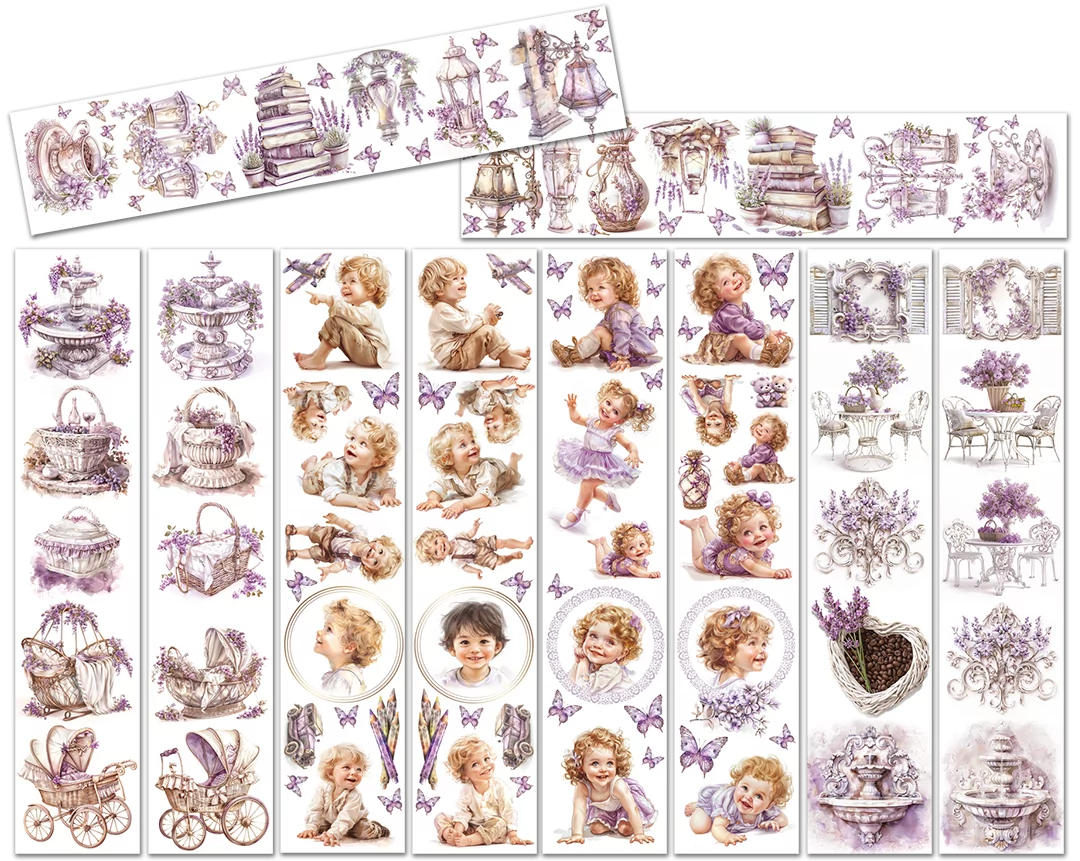 MyCraftime - Violet Whisper Extra set - klippebok