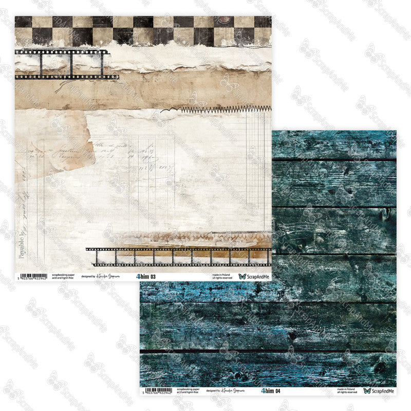 Scrapandme . 4Him - 12x12" - 03-04