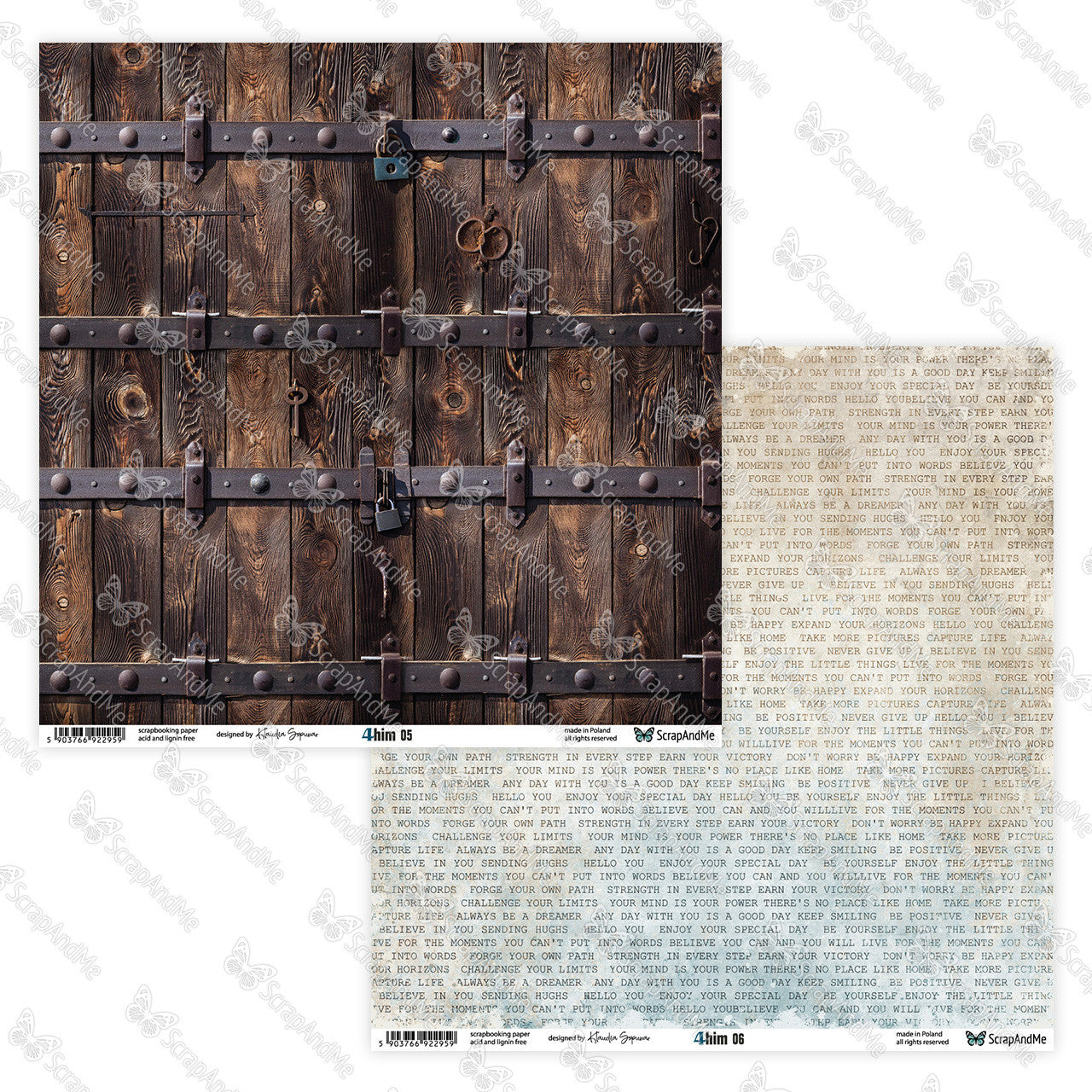 Scrapandme . 4Him - 12x12" - 05-06