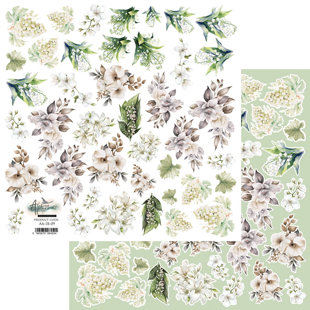 AlchemyOfArt - I believe - blomster 12x12"
