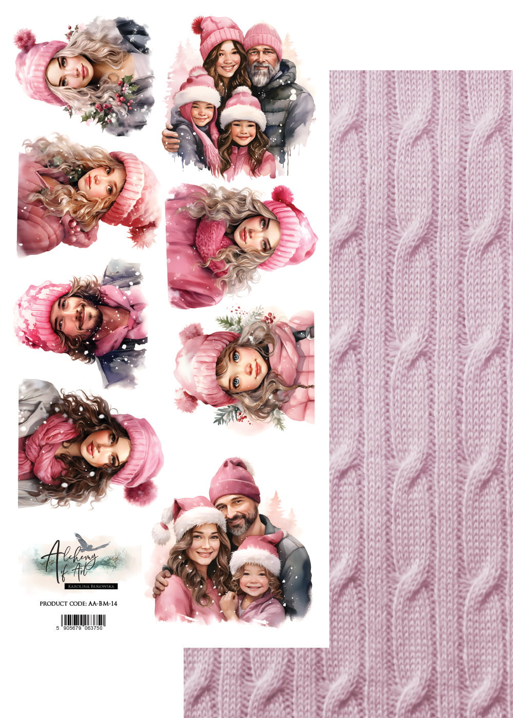 AlchemyOfArt - Beautiful Memories - klippeark 6x12"
