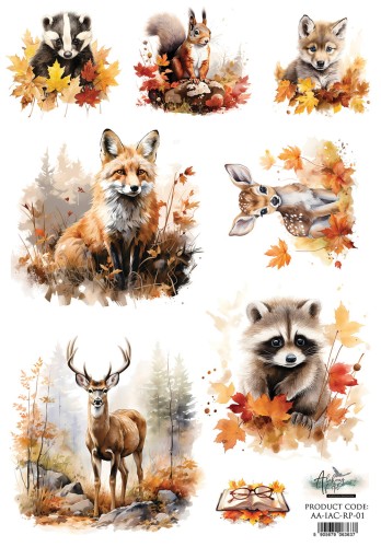 AlchemyOfArt - Rispapir A4 - In autumn colors 01