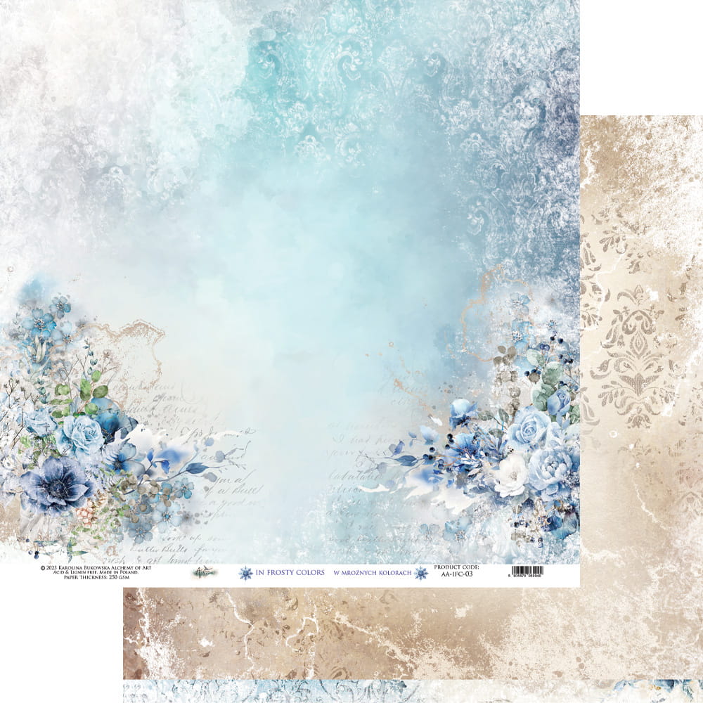AlchemyOfArt - In Frosty Colors 8x8"