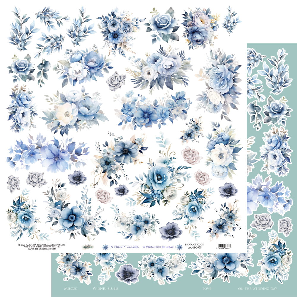 AlchemyOfArt - In Frosty Colors - blomster