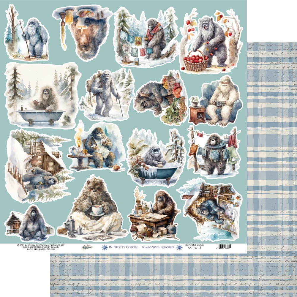 AlchemyOfArt - In Frosty Colors -Yeti- klippeark