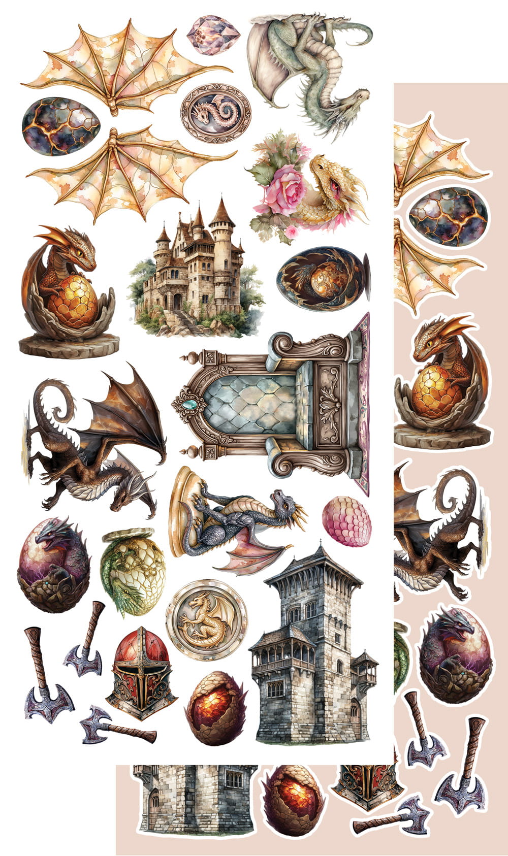 AlchemyOfArt - The Legends of the Dragons - klippeblokk