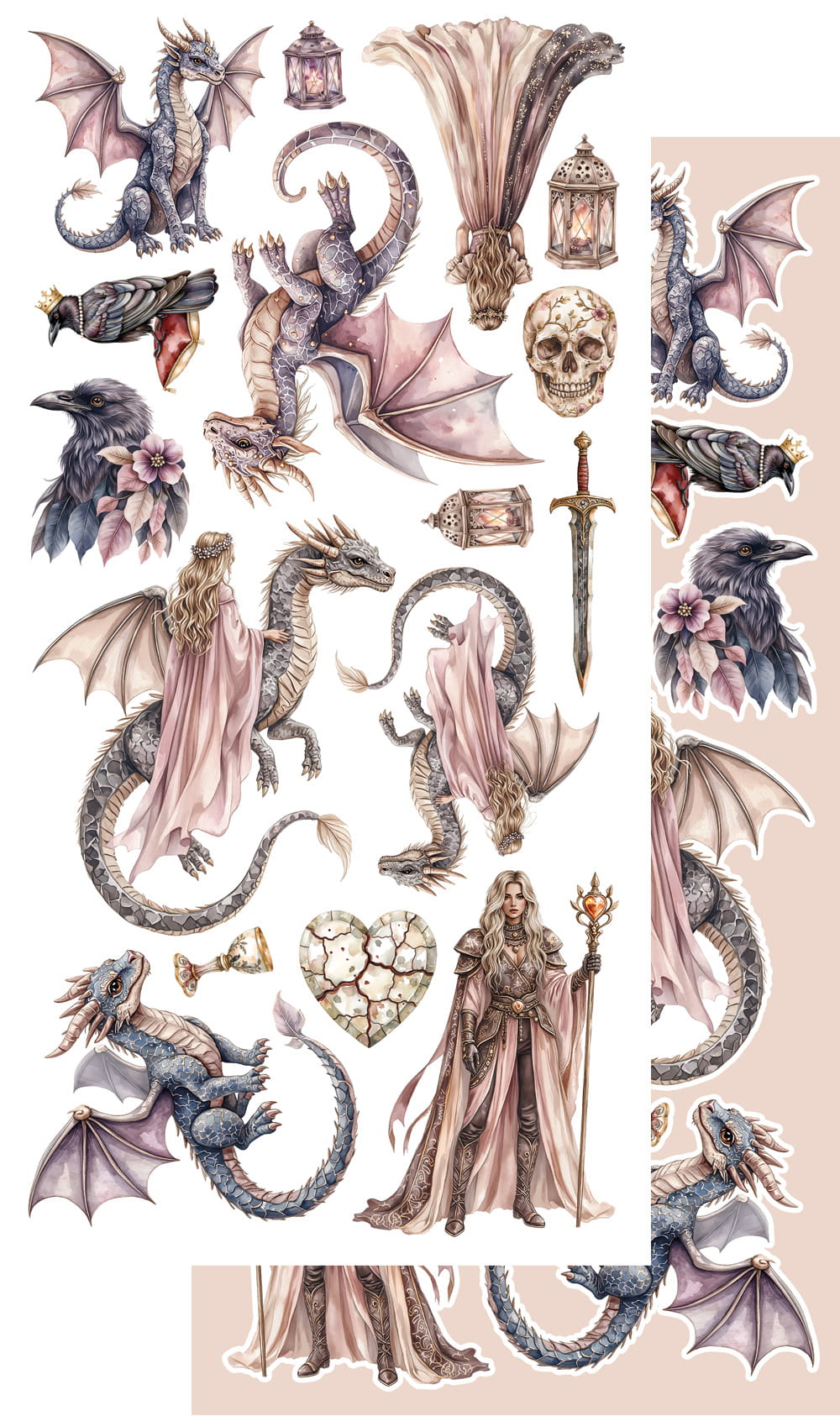 AlchemyOfArt - The Legends of the Dragons - klippeblokk