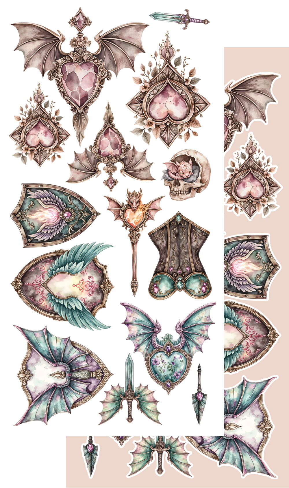 AlchemyOfArt - The Legends of the Dragons - klippeblokk