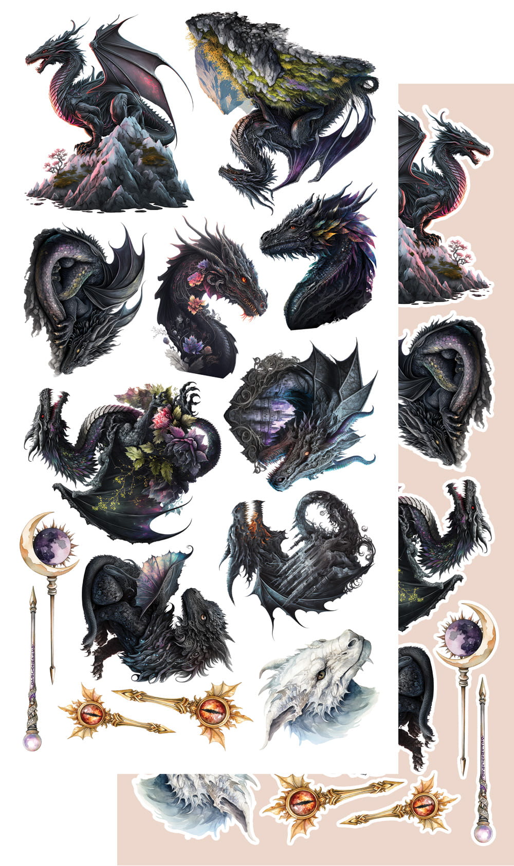 AlchemyOfArt - The Legends of the Dragons - klippeblokk
