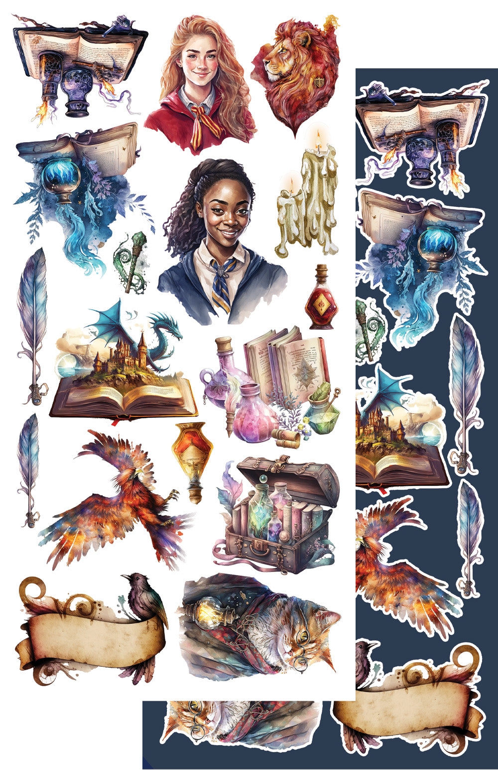 AlchemyOfArt - Legends of the magic school - klippebok
