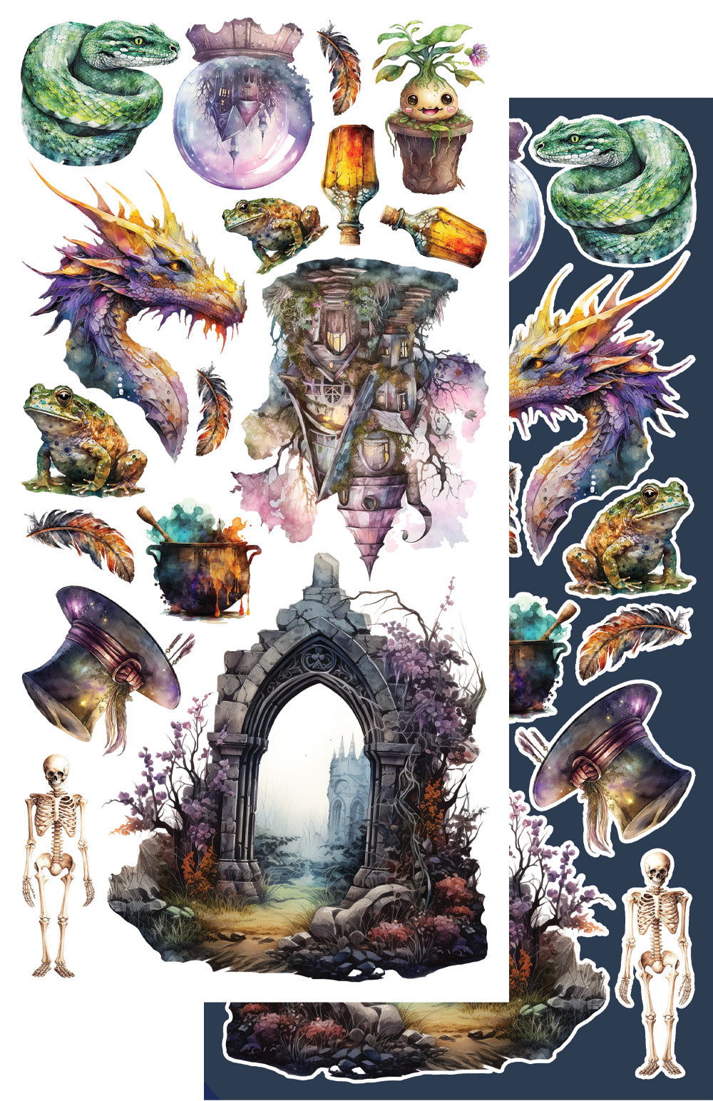 AlchemyOfArt - Legends of the magic school - klippebok