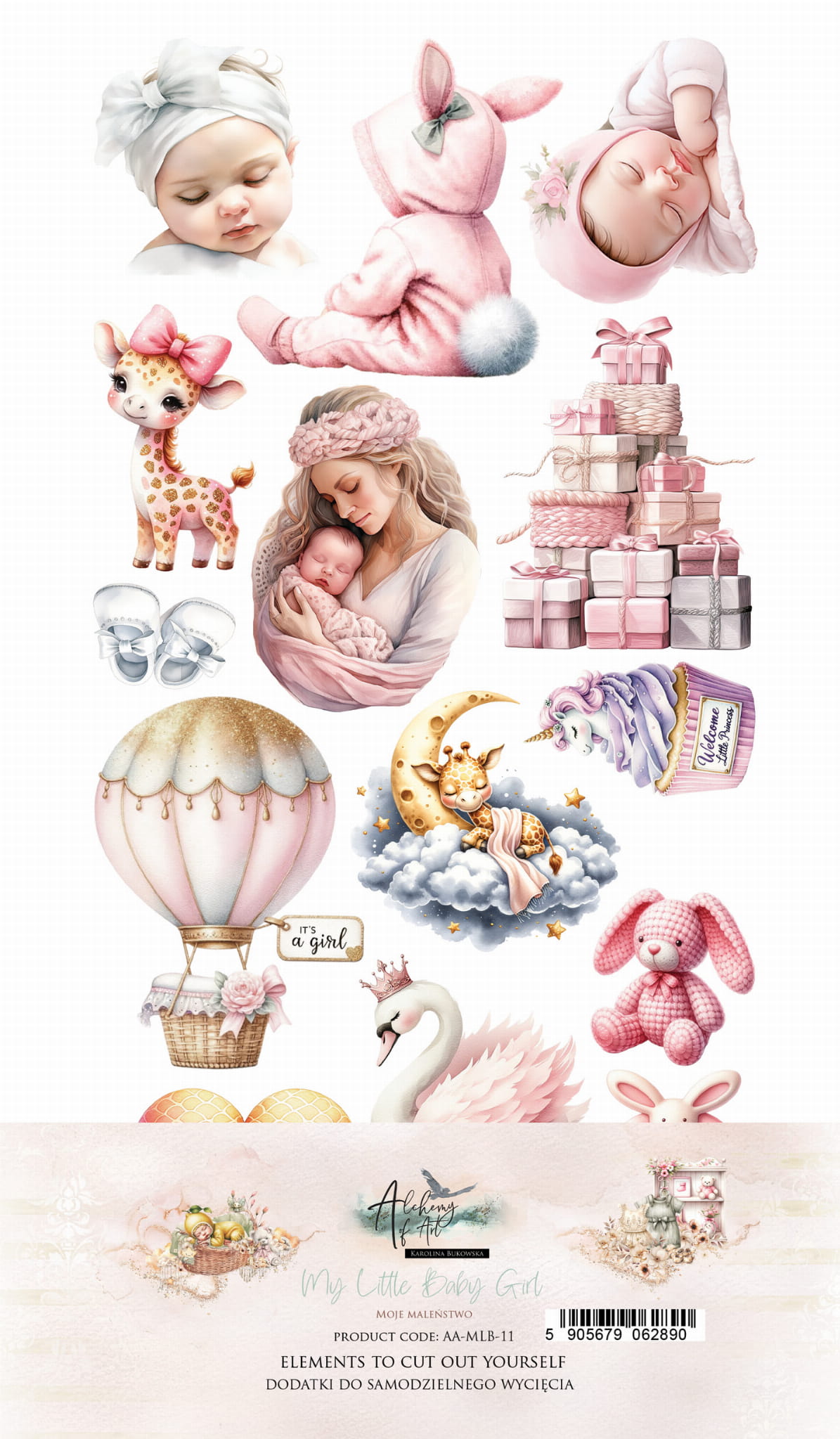 AlchemyOfArt - My Little Baby - klippebok jente