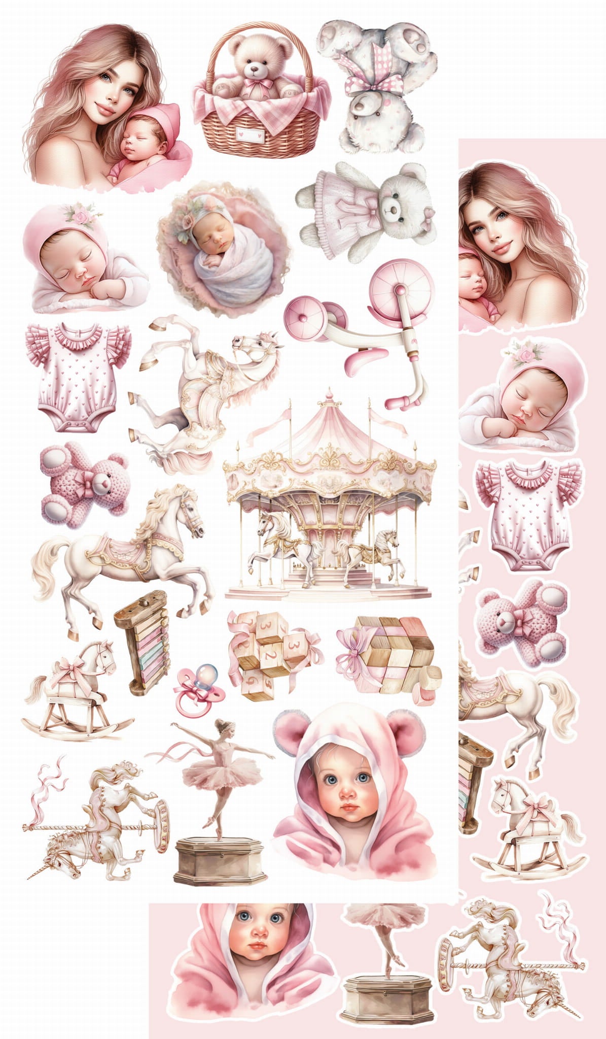 AlchemyOfArt - My Little Baby - klippebok jente