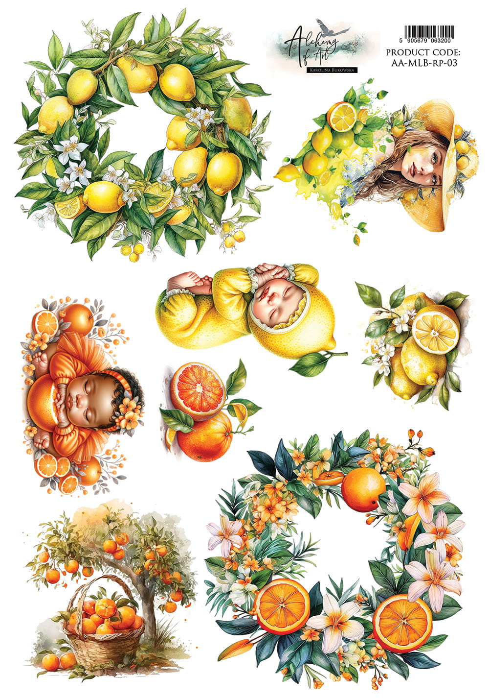 AlchemyOfArt - Rispapir A4 - My little Baby - 03