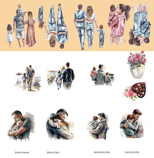 AlchemyOfArt - Mom and dad day - klippeark