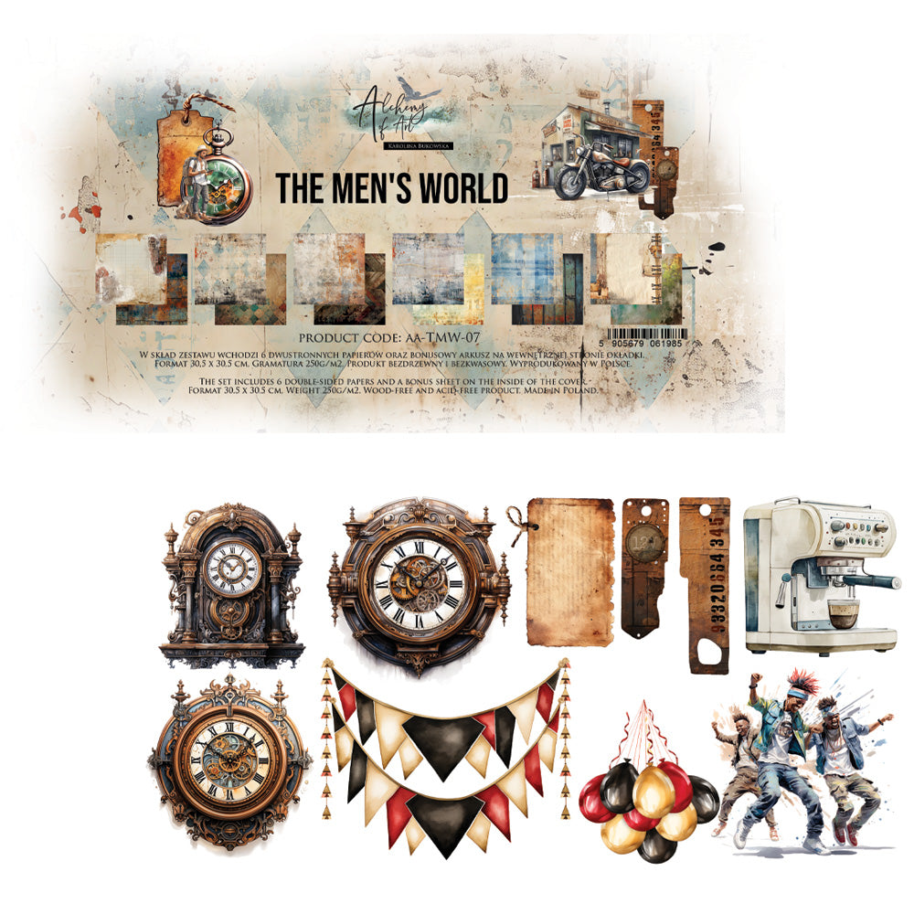 AlchemyOfArt - The Mens World 12x12