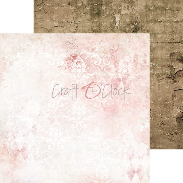 Craft o`clock - Girl & Curl 8x8"mix