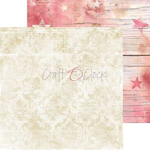 Craft o`clock - Girl & Curl 8x8"mix
