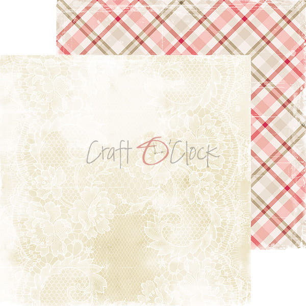 Craft o`clock - Girl & Curl 8x8"mix