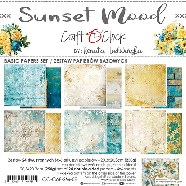 Craft o `clock SUNSET MOOD 8x8 MIX