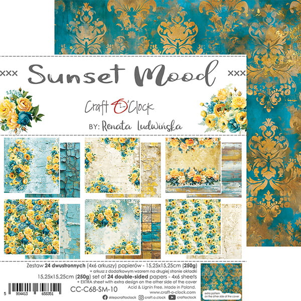 Craft o `clock SUNSET MOOD 8x8 MIX