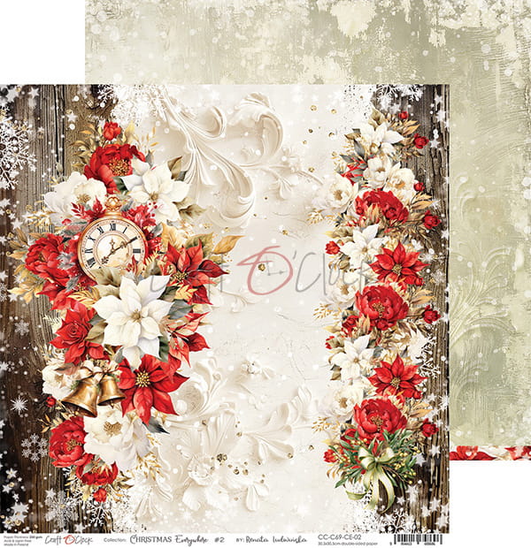 Craft o`clock Christmas Everywhere 12x12"