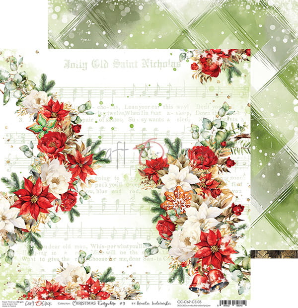 Craft o`clock Christmas Everywhere 12x12"