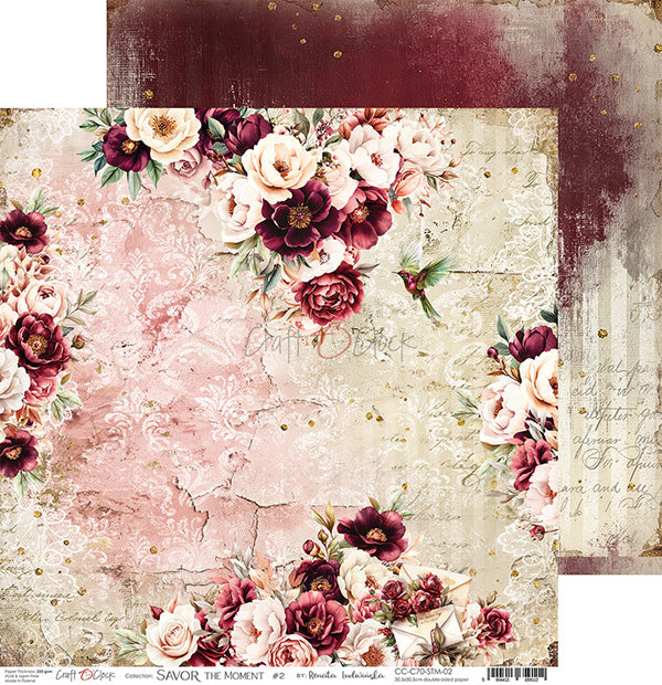 Craft o`clock - Savor the moments 8x8" mix