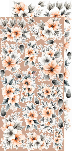 Craft o`clock - Nighttime chill - klippebok Flowers