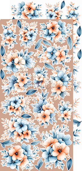 Craft o`clock - Nighttime chill - klippebok Flowers