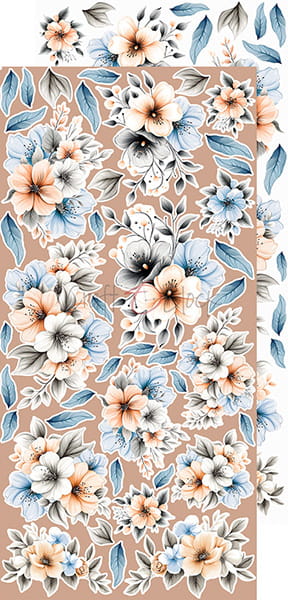 Craft o`clock - Nighttime chill - klippebok Flowers