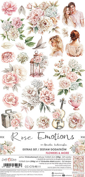 Craft o`clock - Rose Emotion - klippebok mix