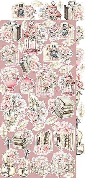 Craft o`clock - Rose Emotion - klippebok mix